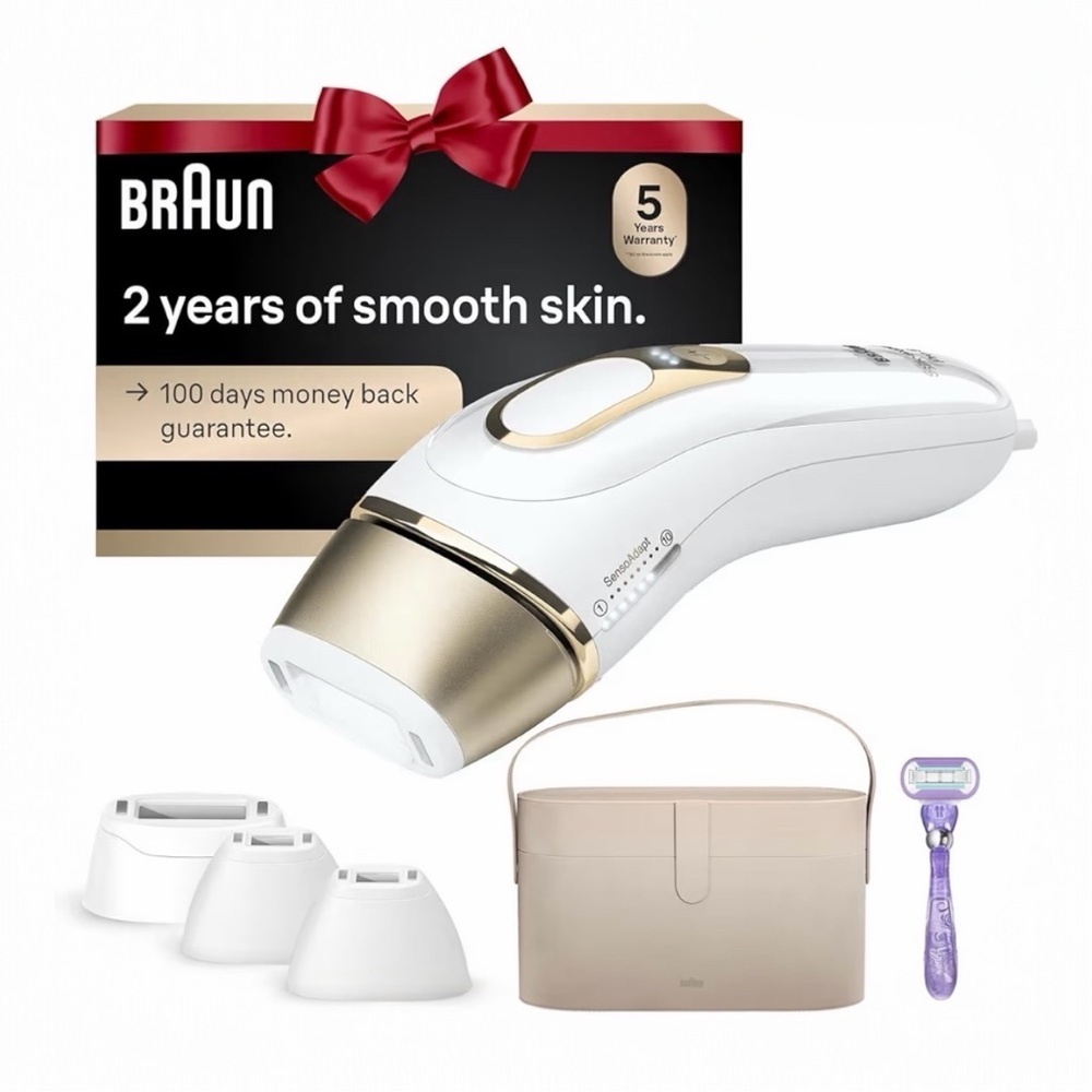 Braun Smart IPL Silk Expert Pro 5 Laser Hair Removal Device Vanity Case PL5347